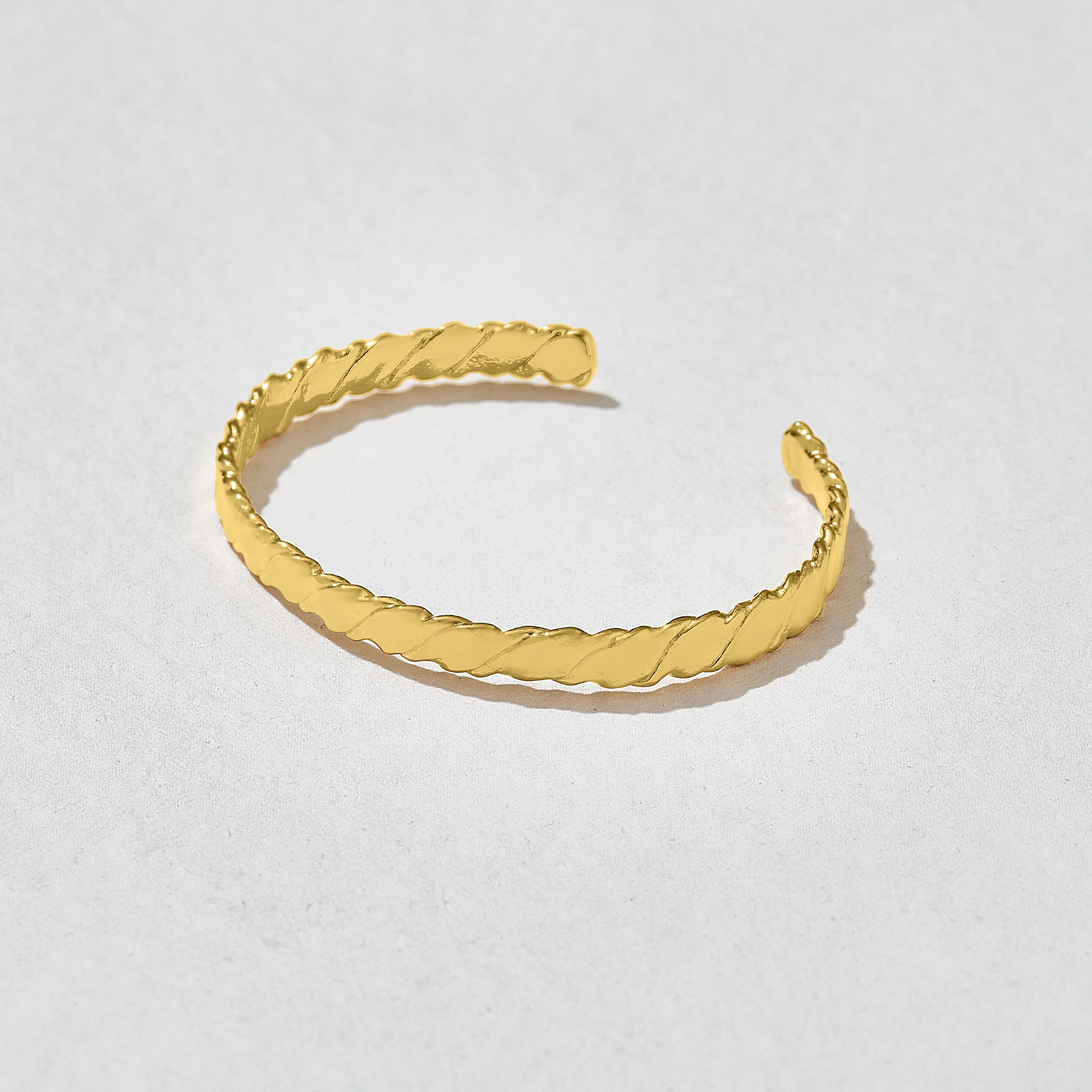 Tatti Textured Gold Bangle