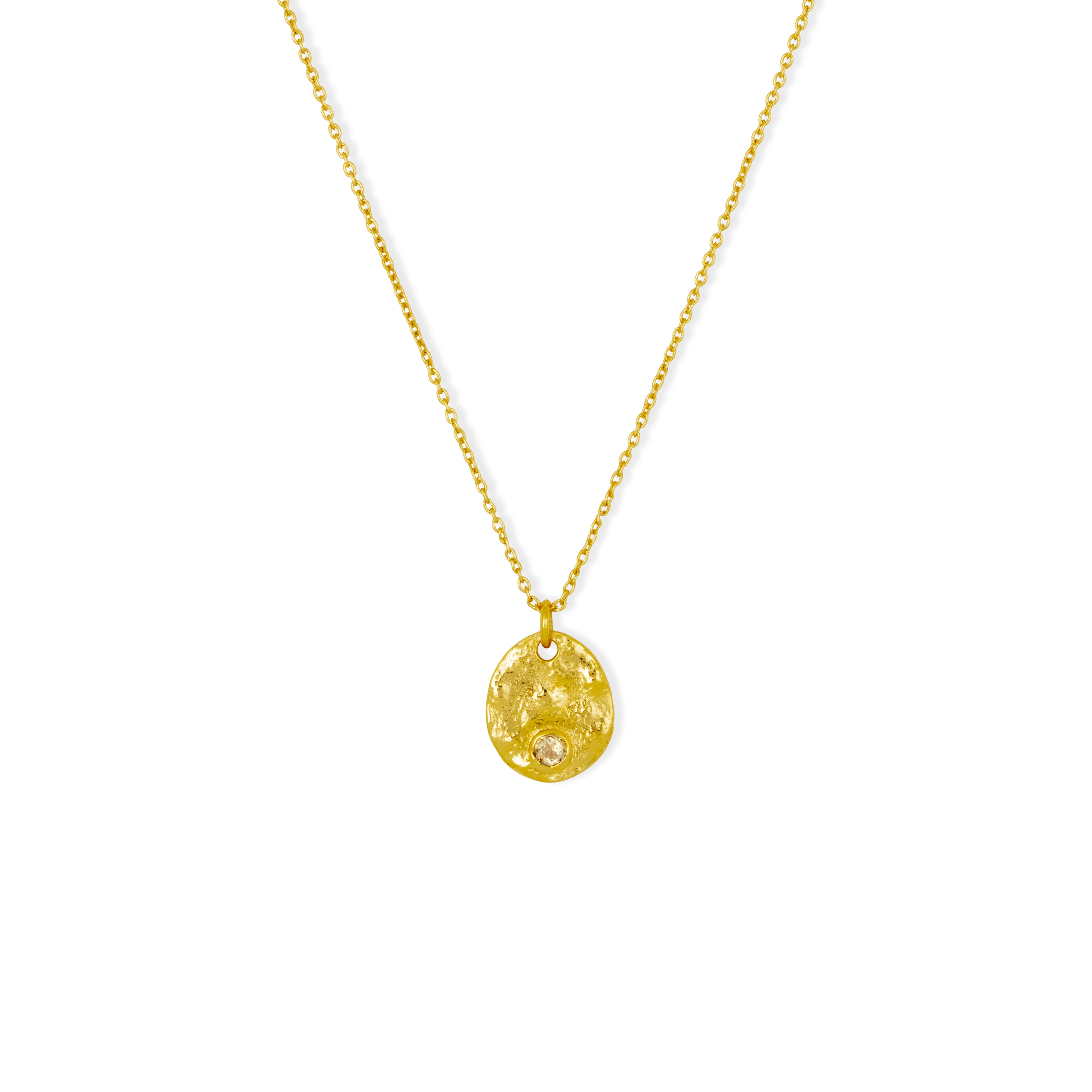 Venice Gold Coin Necklace