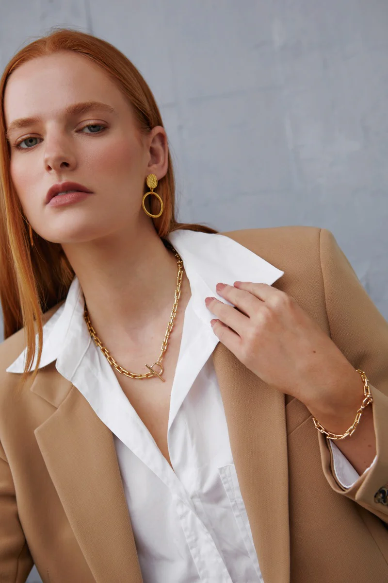 Villar Gold Earrings - Image 3