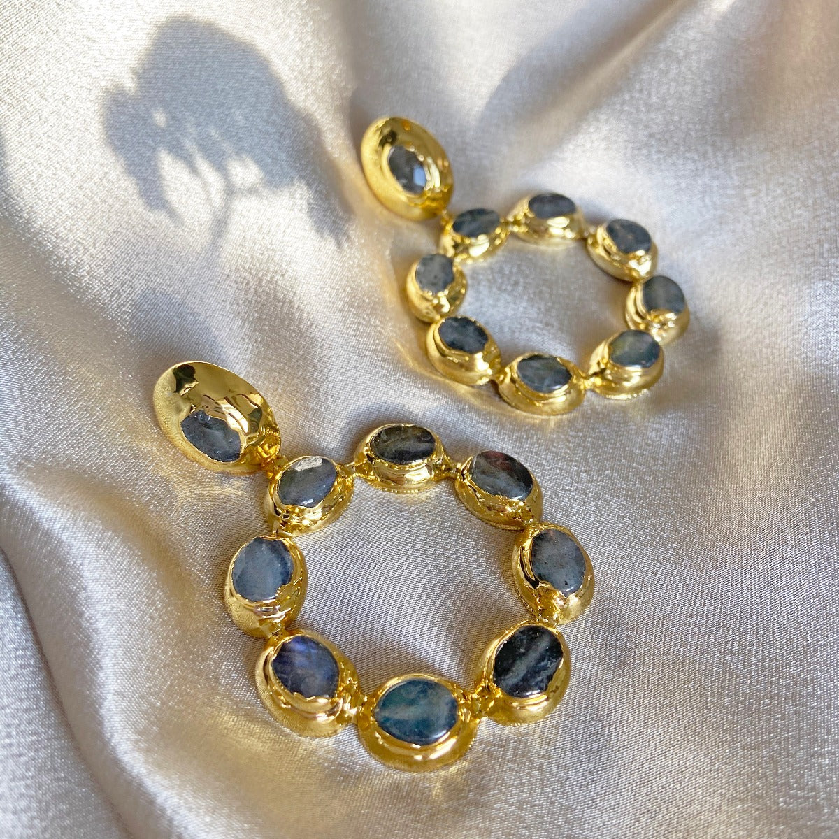 Wanda Labradorite Earrings - Image 3