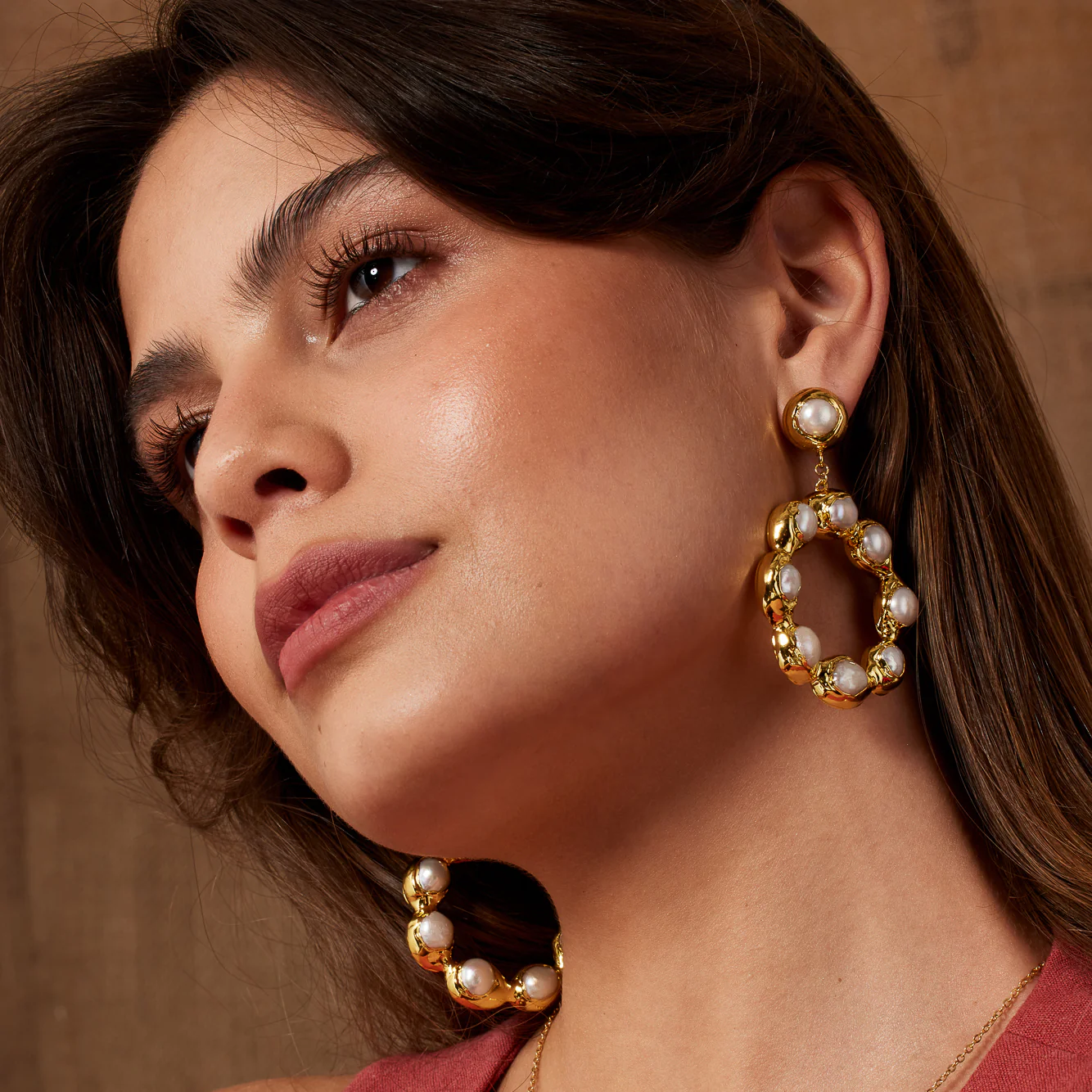 Wanda Pearl Earrings - Image 2