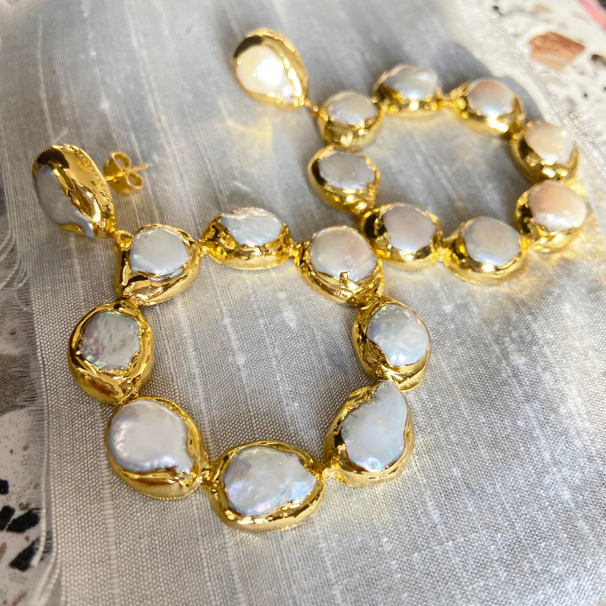 Wanda Pearl Earrings - Image 3