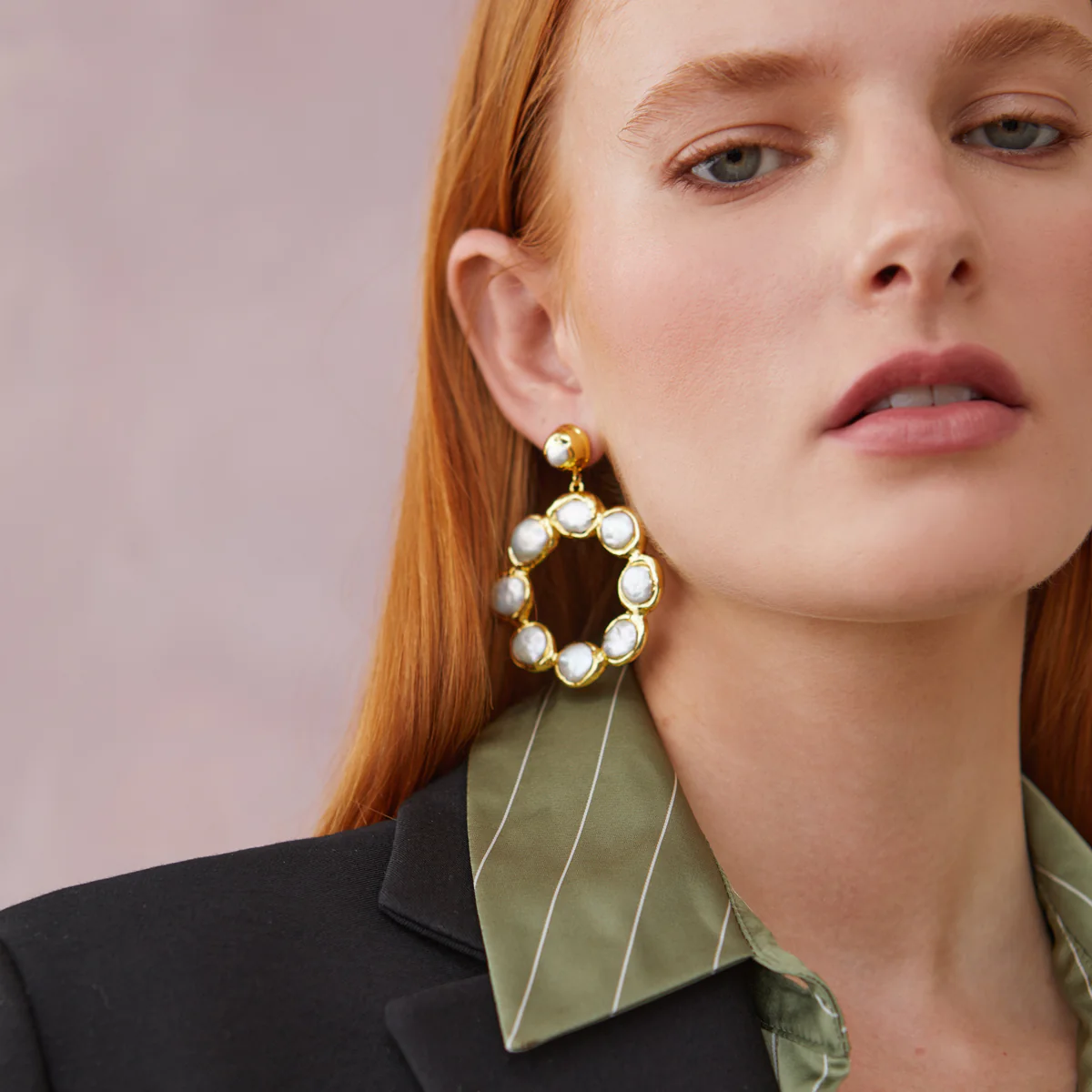 Wanda Pearl Earrings - Image 4