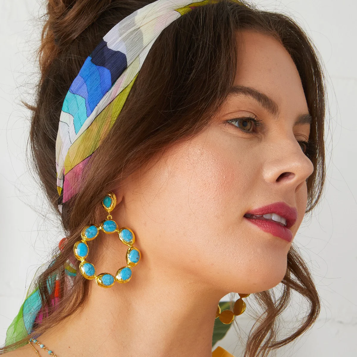 Wanda Turquoise Earrings - Image 4
