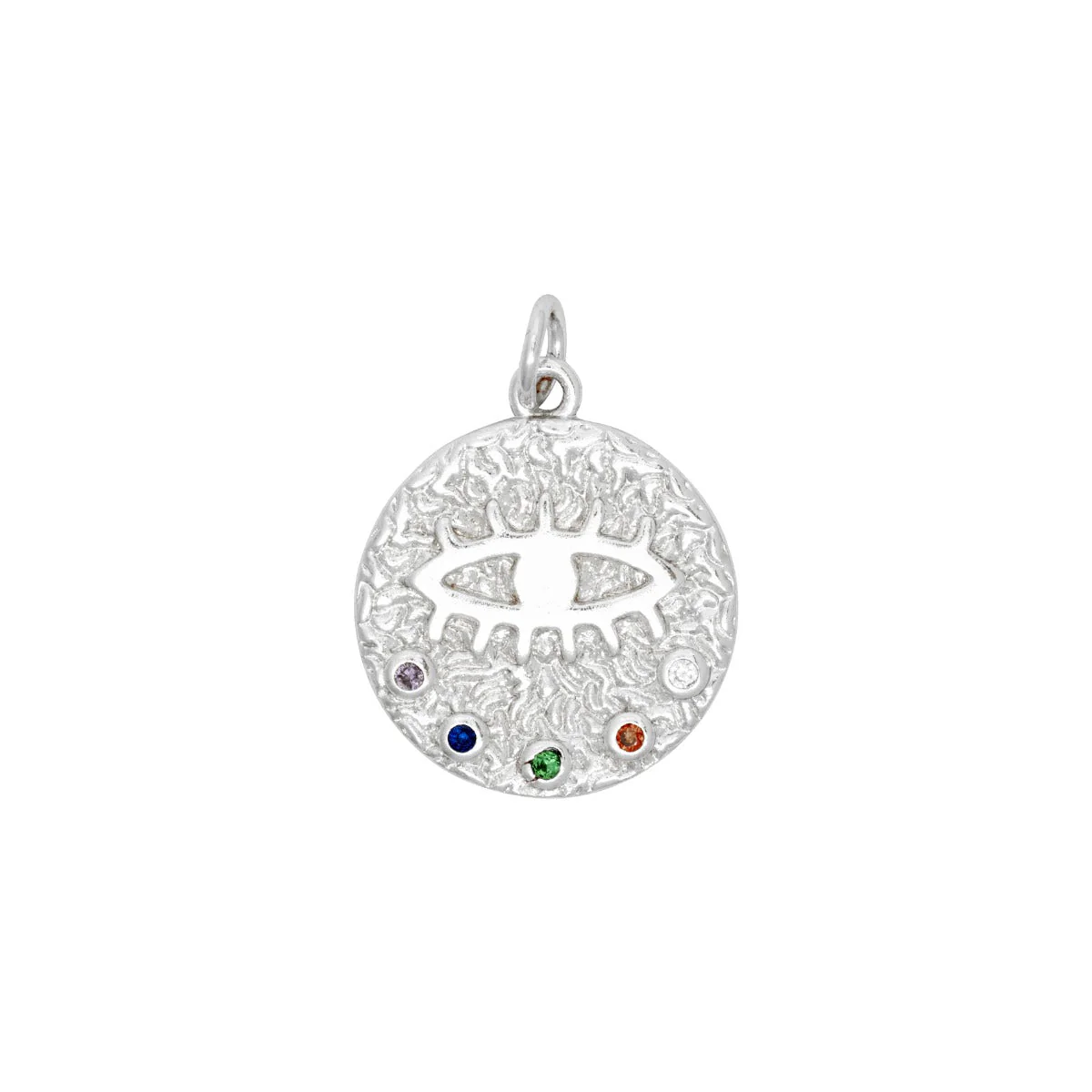 Evil Eye Silver Coin-pack of 4