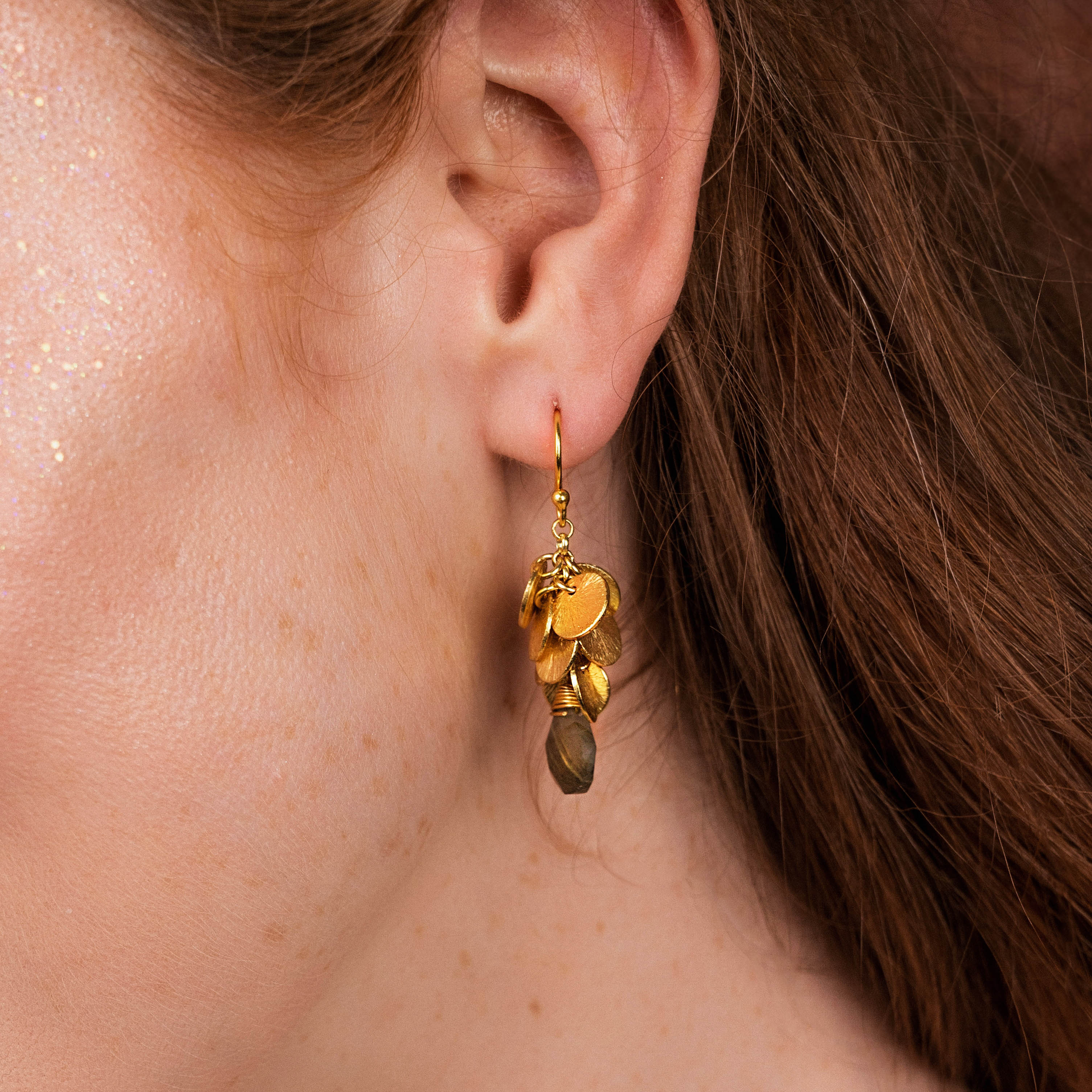 Winona Labradorite Earrings - Image 3